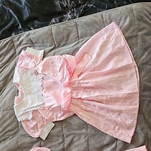 Vintage Pink Sister Set Dresses